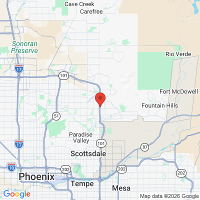 Map to  office in Scottsdale, AZ