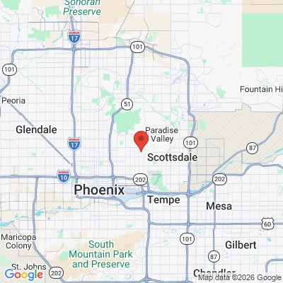 Map to  office in Phoenix, AZ