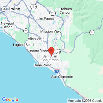 Map to Platinum Dental Group office in San Juan Capistrano, CA