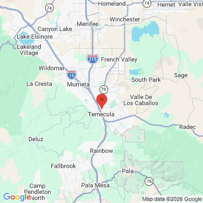 Map to  office in Temecula, CA