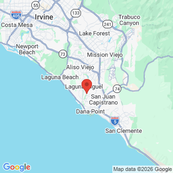 Map to Kristy Vetter DDS, Inc. office in Laguna Niguel, CA
