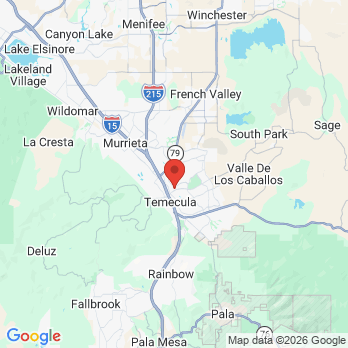 Map to Kids dental care office in Temecula, CA