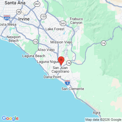 Map to Capistrano Children's & Adult Dentistry + Orthodontics office in San Juan Capistrano, CA