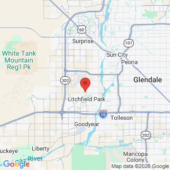 Map to Norterra office in Litchfield Park, AZ