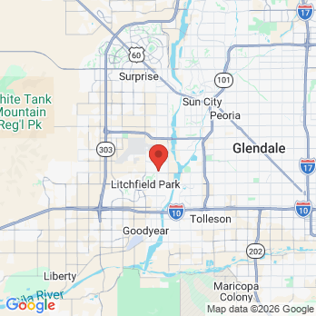 Map to Westwind Litchfield Park office in Litchfield Park, AZ