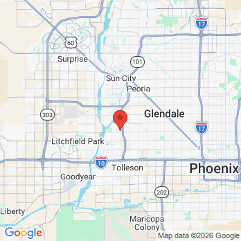 Map to David Sternsher DDS office in Phoenix, AZ