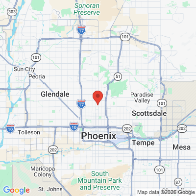 Map to  office in Phoenix, AZ