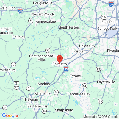 Map to  office in Palmetto, GA