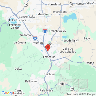 Map to  office in Temecula, CA
