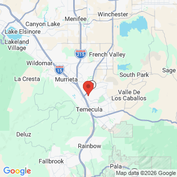 Map to Dr Ruby Ann Dollins DDS (aka Bel Villaggio Dental) office in Temecula, CA