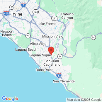 Map to Tram T. Hall, DDS office in San Juan Capistrano, CA