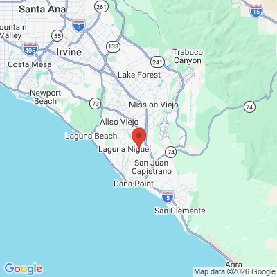 Map to laguna heights dental office in Laguna Niguel, CA