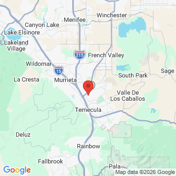 Map to Elevate Dental Temecula office in Temecula, CA