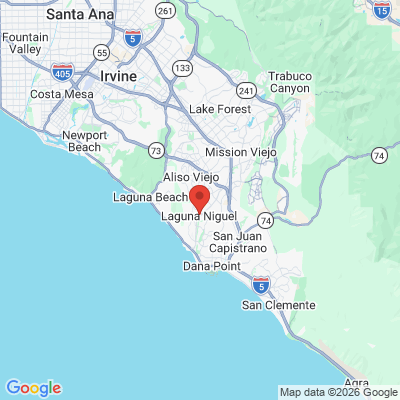 Map to  office in Laguna Niguel, CA