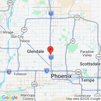 Map to DV Phoenix office in Phoenix, AZ