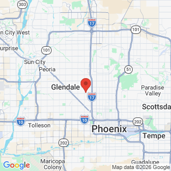 Map to Westwind Dental Bethany office in Phoenix, AZ