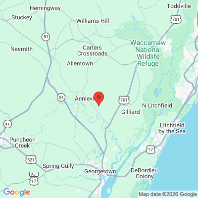 Map to  office in Georgetown, SC