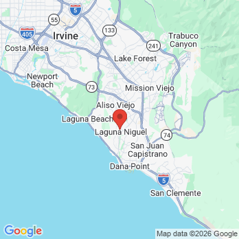 Map to Pacific Island Dental office in Laguna Niguel, CA