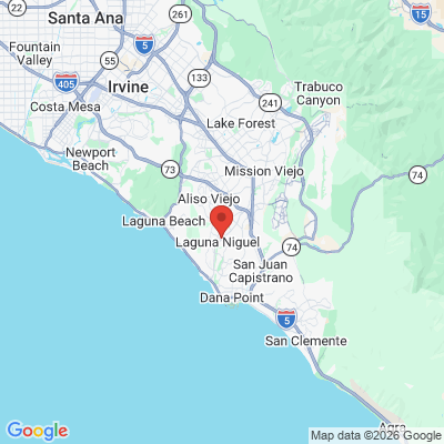 Map to Primary Office office in Laguna Niguel, CA