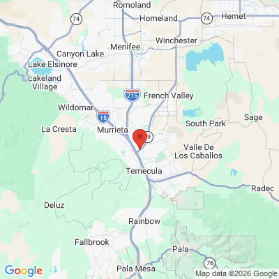Map to  office in Temecula, CA