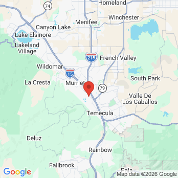 Map to Bella VIP Dental Surgery Center office in Murrieta, CA