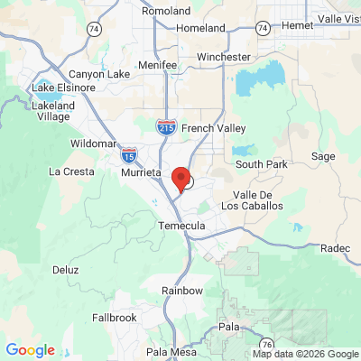 Map to  office in Temecula, CA