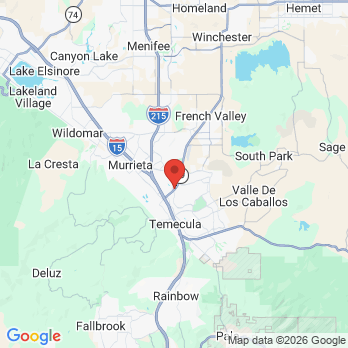 Map to Smile Dental Care office in Temecula, CA