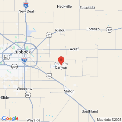 Map to  office in Ransom Canyon, TX