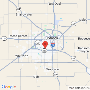 Map to Advanced Dental Care & Aesthetics office in Lubbock, TX