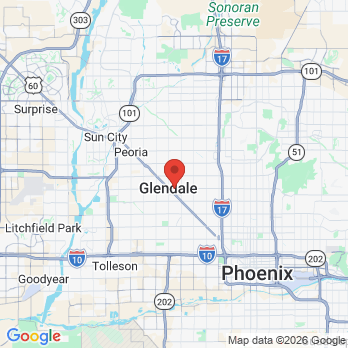 Map to Primary Office office in Glendale, AZ