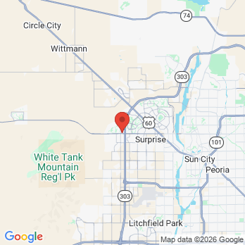 Map to Advanced Laser Dentistry (Surprise) office in Surprise, AZ