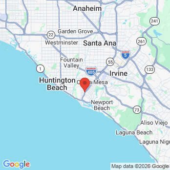Map to Newport Smiles Dental Spa  office in Costa Mesa, CA