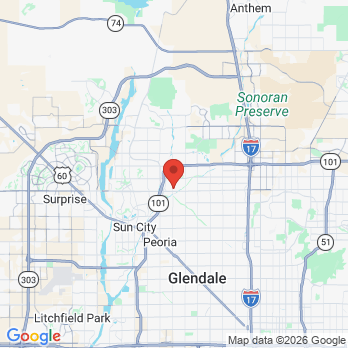 Map to New Image Dentistry/Orthodintics  office in Glendale, AZ