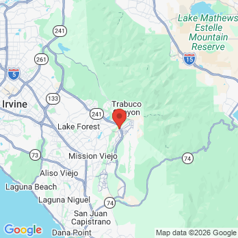 Map to Penrod Dental Office office in Rancho Santa Margarita, CA