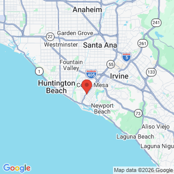 Map to Primary Office office in Costa Mesa, CA