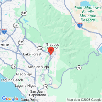 Map to A2 Dental Lounge  office in Rancho Santa Margarita, CA