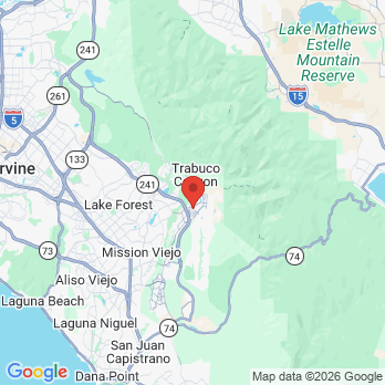 Map to Sylvia Carlos DDS office in Rancho Santa Margarita, CA
