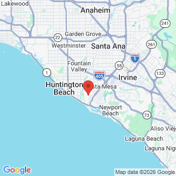 Map to Karen Tran office in Costa Mesa, CA
