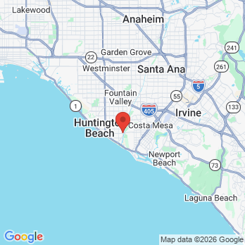 Map to Primary Office office in Huntington Beach, CA