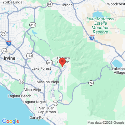 Map to  office in Rancho Santa Margarita, CA