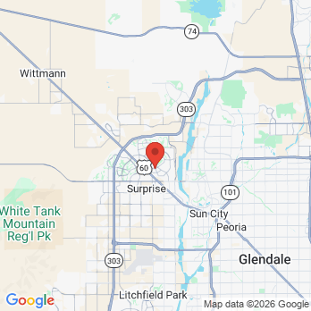 Map to SAINI  SMILES  office in Sun City West, AZ