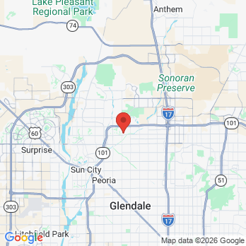 Map to Primary Office office in Glendale, AZ