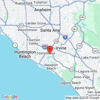 Map to OC Lifesmiles office in Newport Beach, CA