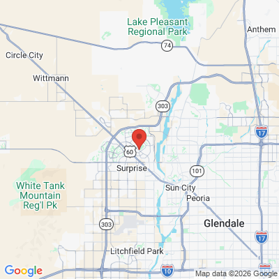 Map to  office in Heartland Dental