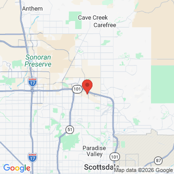 Map to Onsite Dental  office in Phoenix, CA