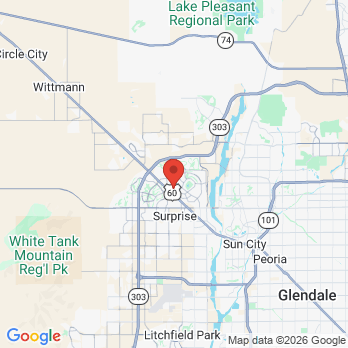 Map to Primary Office office in Sun City West, AZ