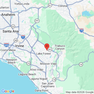 Map to Smile Works Dentistry & Orthodontics in Lake Forest office in Lake Forest, CA