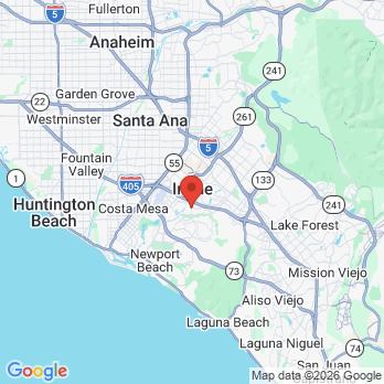 Map to David E. Grant D.D.S. Inc. office in Irvine, CA
