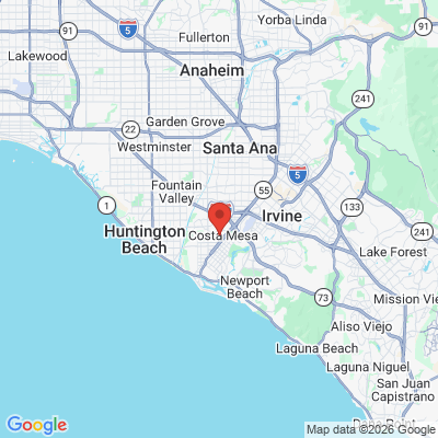 Map to  office in Costa Mesa, CA