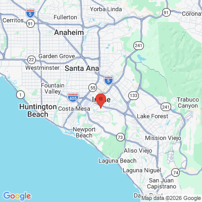 Map to  office in Irvine, CA